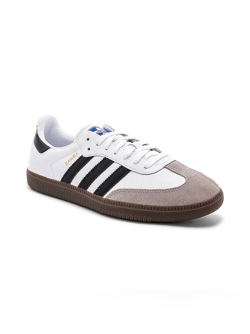 adidas Samba OG Sneakers White Black Gray Suede Unisex Size 6